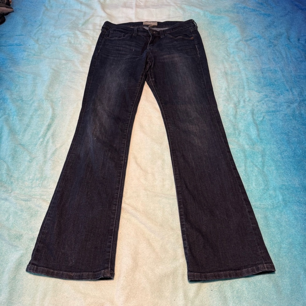 Banana Republic Slim Bootcut Jeans Dark Wash Size 28 Regular Inseam 6R